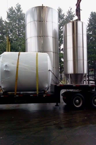 stainless wine tanks