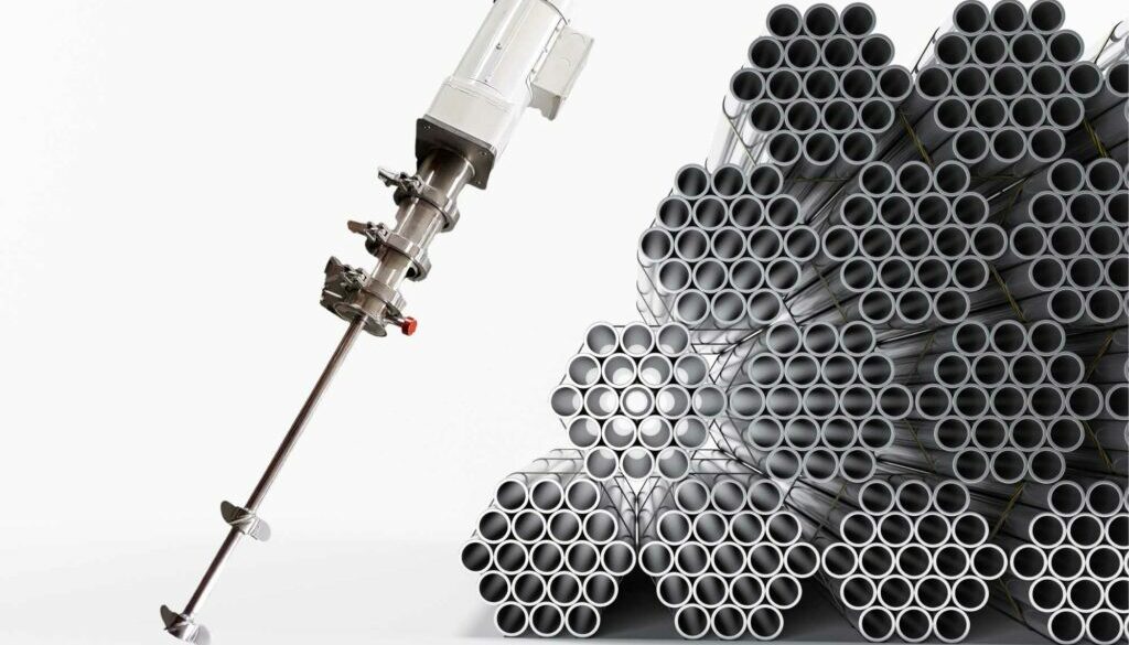 stainless steel exotic metal types for industrial mixing applications