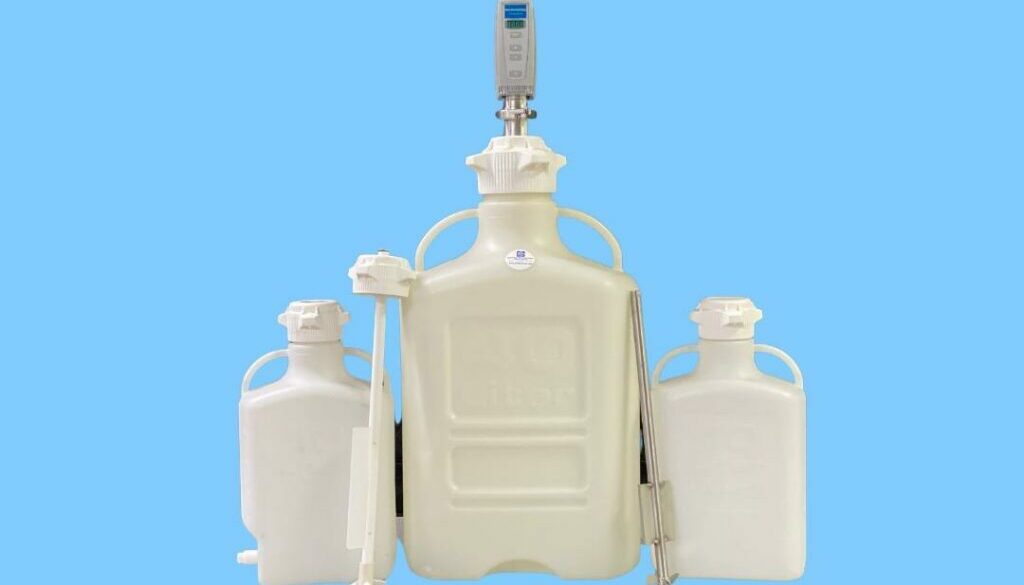 sanitary carboy mixer
