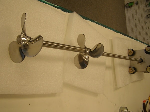 sanitary air mixer impellers